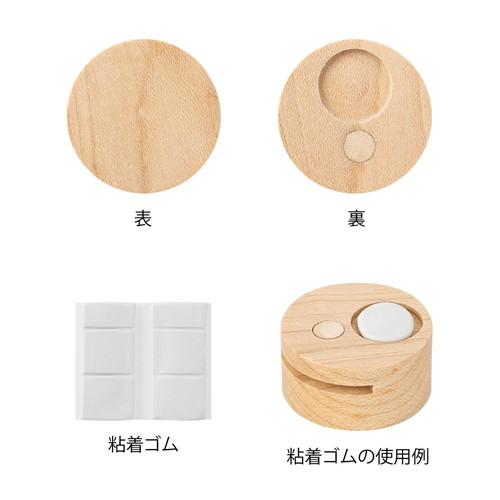 壁に穴を開けずに飾れる 木のピクチャークリップ〈２色展開〉 | 8枚目