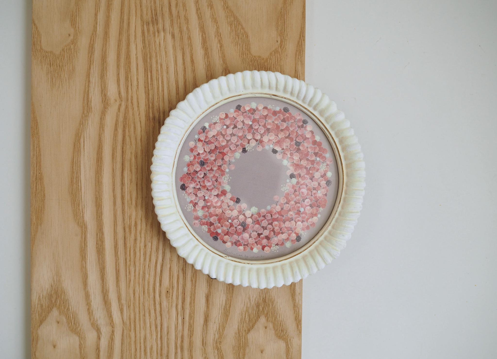 まるいフレーム〈ピンクペッパー〉2501