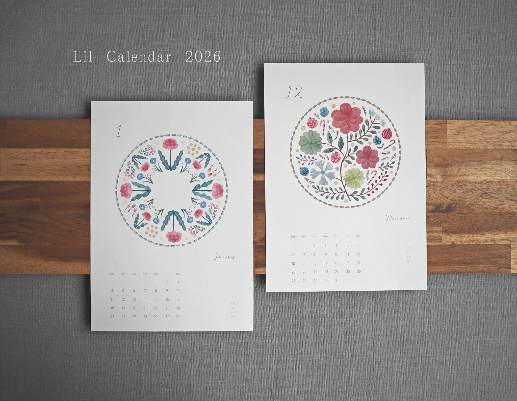 リル カレンダー  2026