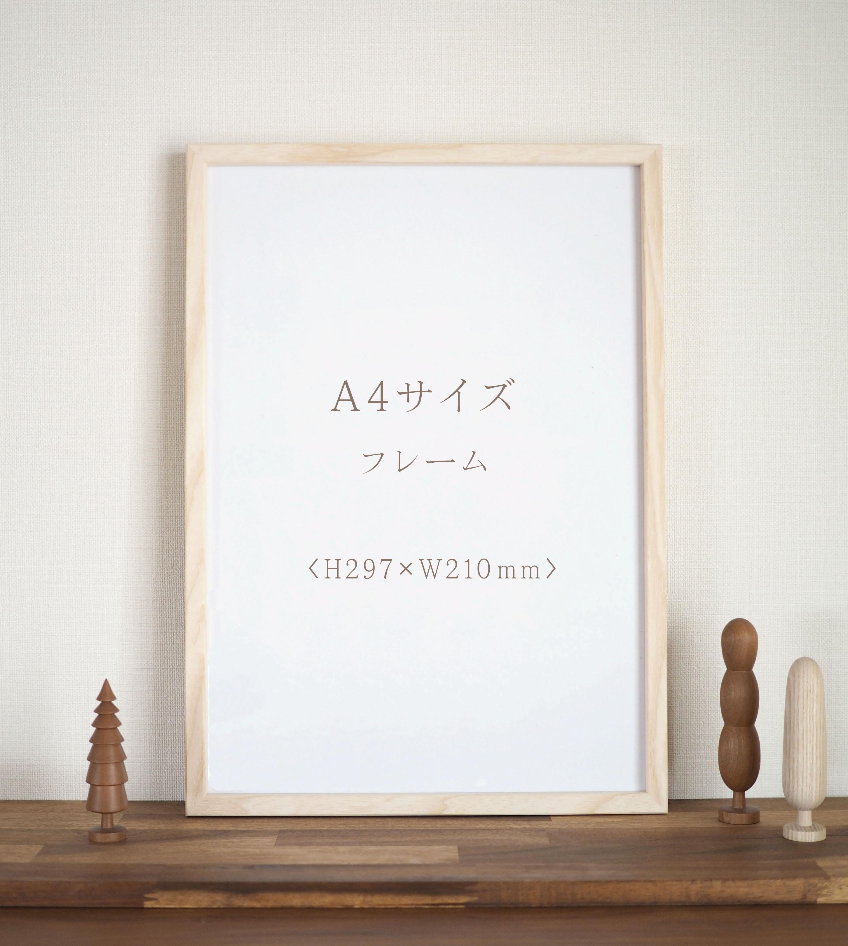 A4サイズポスター用　フレーム単品　全３色1枚目の画像