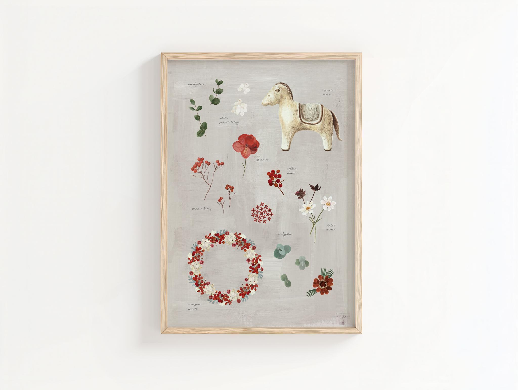 Blomary ポスター 2026 / 1月　サイズ２種